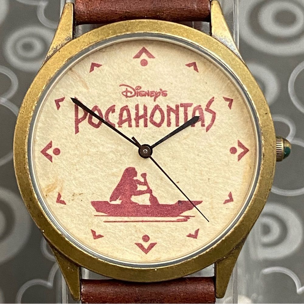 Vintage Fossil X Disney Theme Parks Exclusive Pocahontas Watch